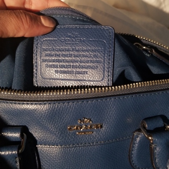 Coach Bennett Satchel - Blue - Picture 4 of 4